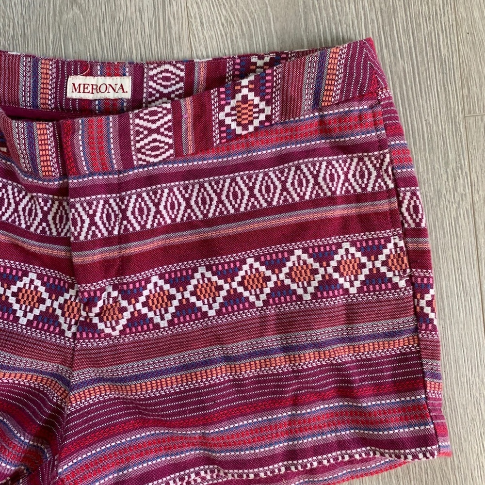 Target Merona Embroidered Boho Hippie Shorts - Picture 2 of 4